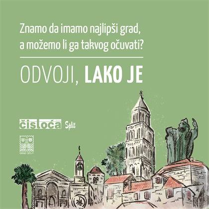 Vojko V opjevao polupodzemne spremnike u Splitu: Limenka, kesa, škartoc i boca dobili ljudsko lice